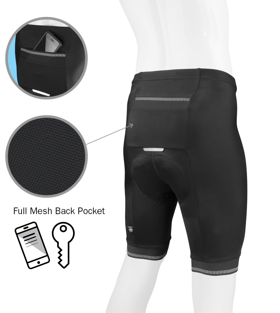 Men's Voyager Bike Short Pocket Detail