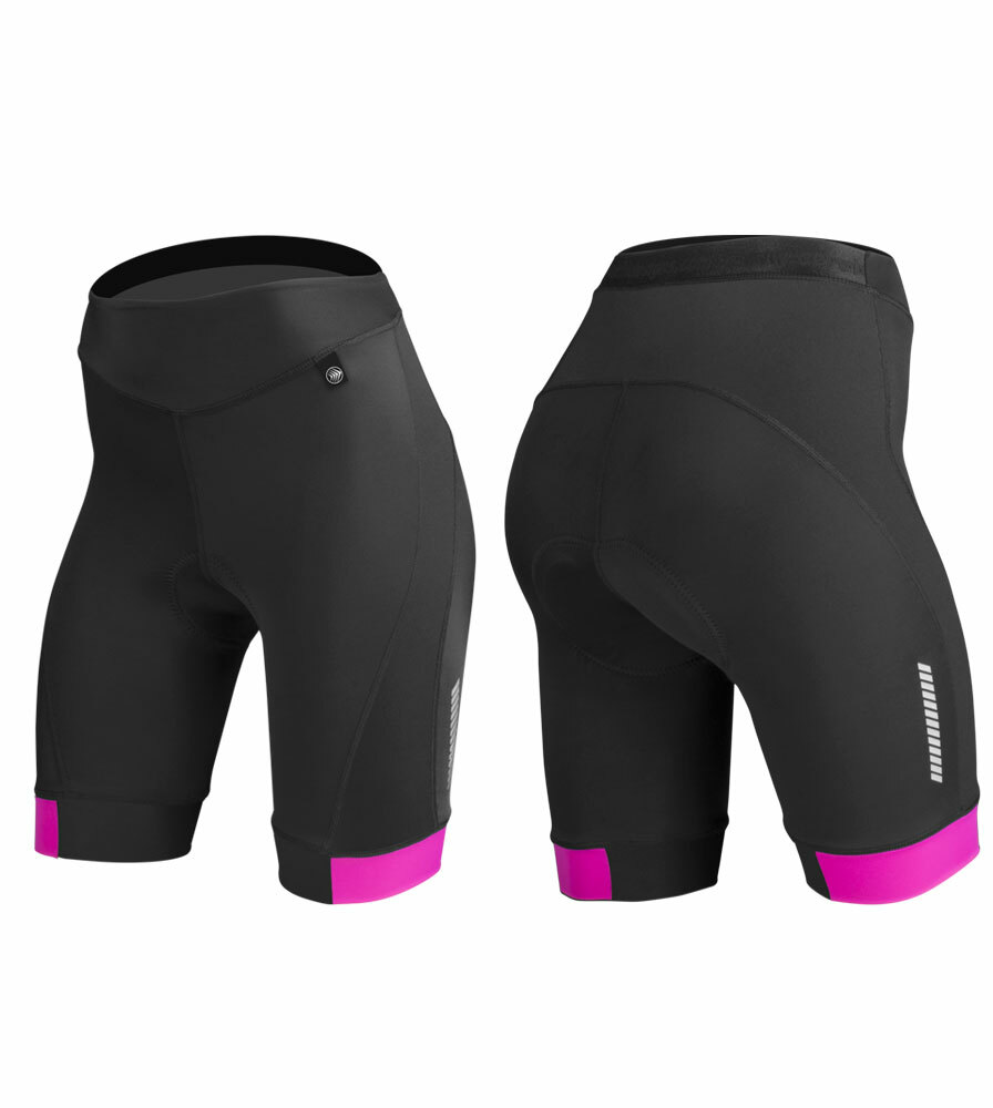 Womens padded bike shorts on sale clearance