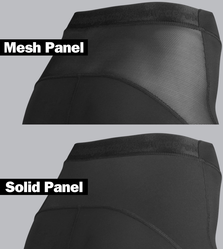 Women's USA Elite Padded Cycling Shorts Panel Description