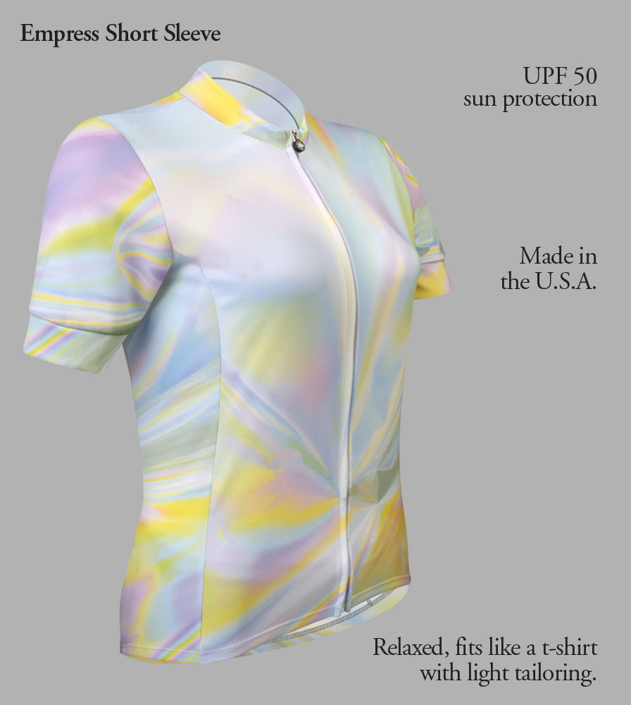 Women's Prism Empress Bike Front Jersey Front Features