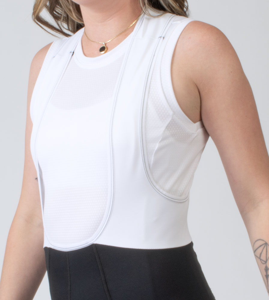 Women's Honeycomb Cycling Base Layer Model Front View