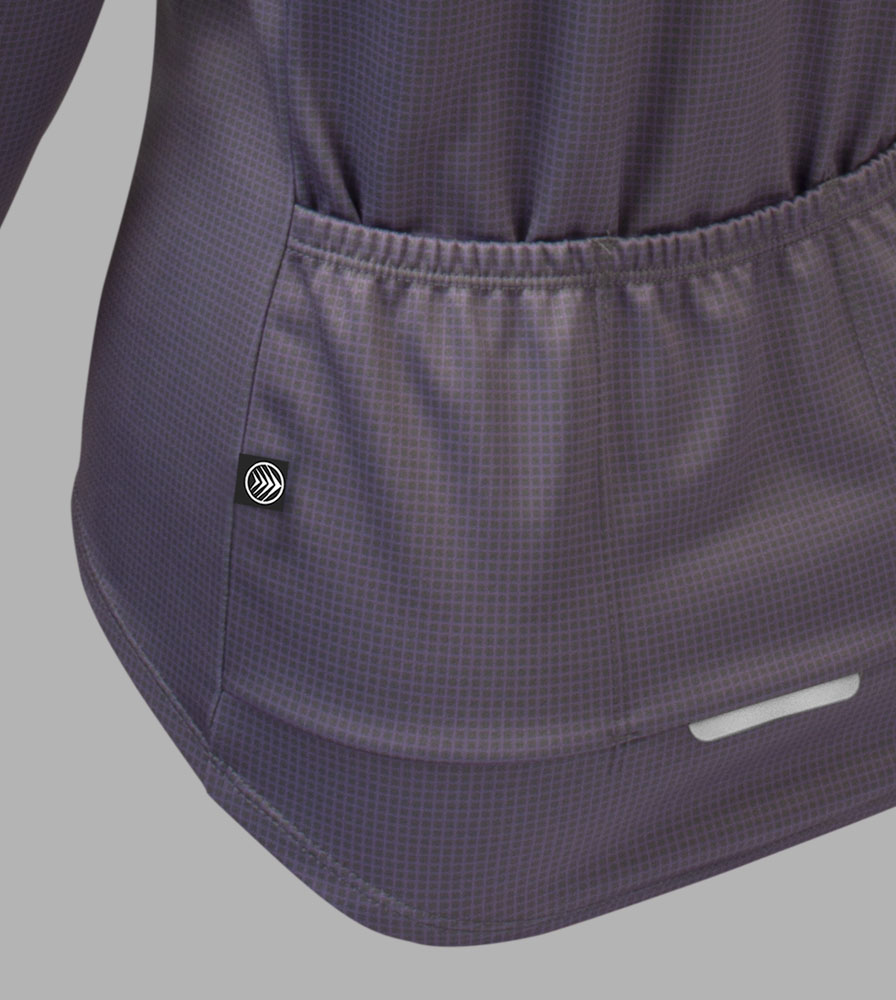 Women's Zenith Long Sleeve Cycling Jersey Pocket Detail
