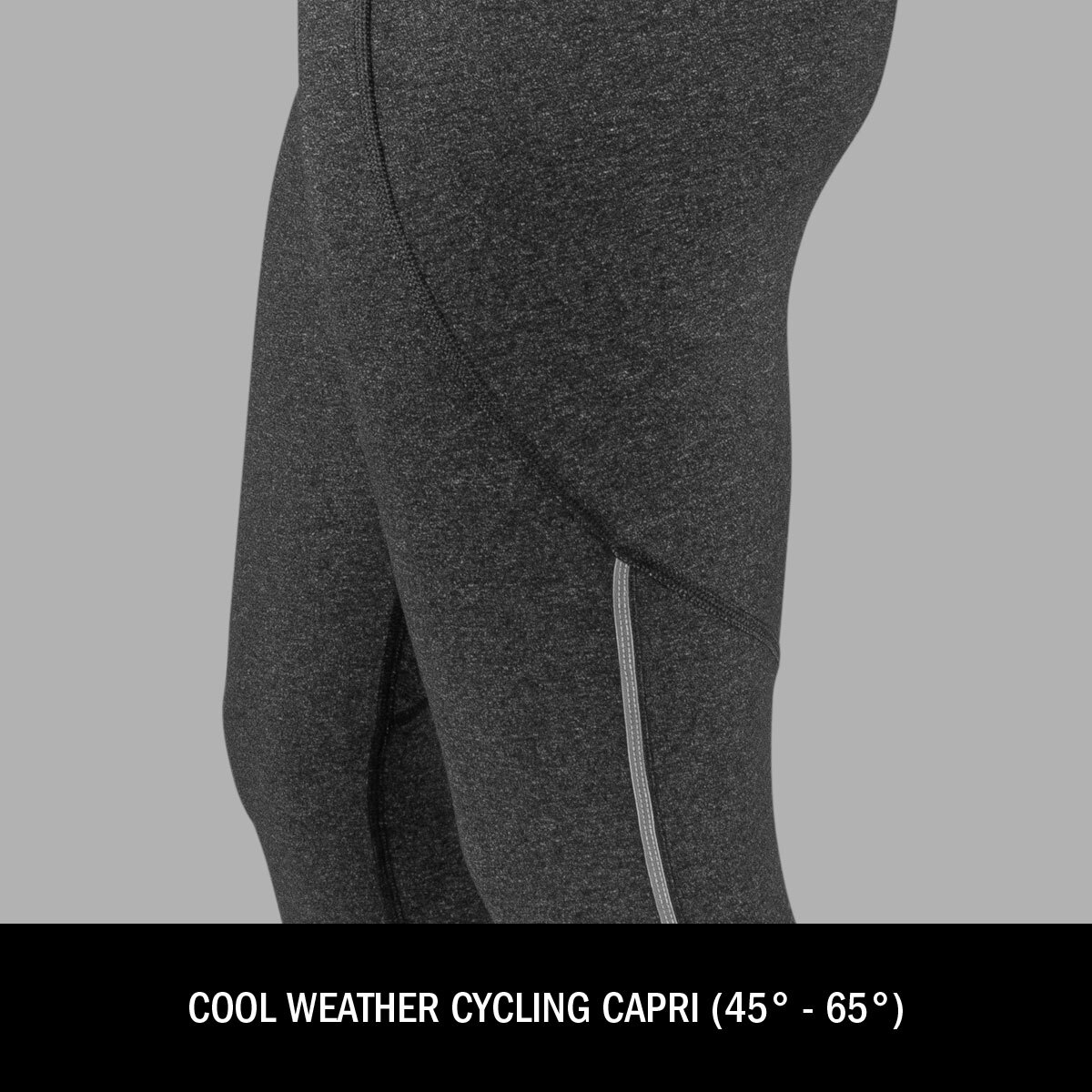 Women's Thrive capri supplex fleece 45 - 65 degrees