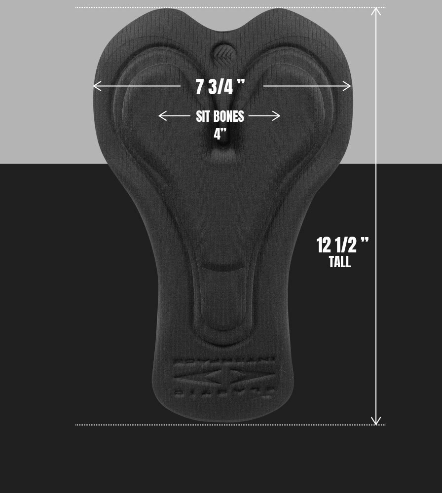 Century Chamois Pad Dimensions