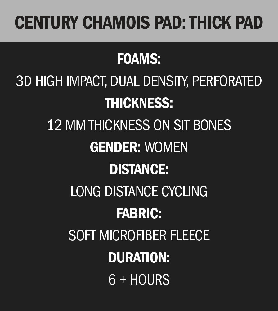 Women's Century Chamois Pad