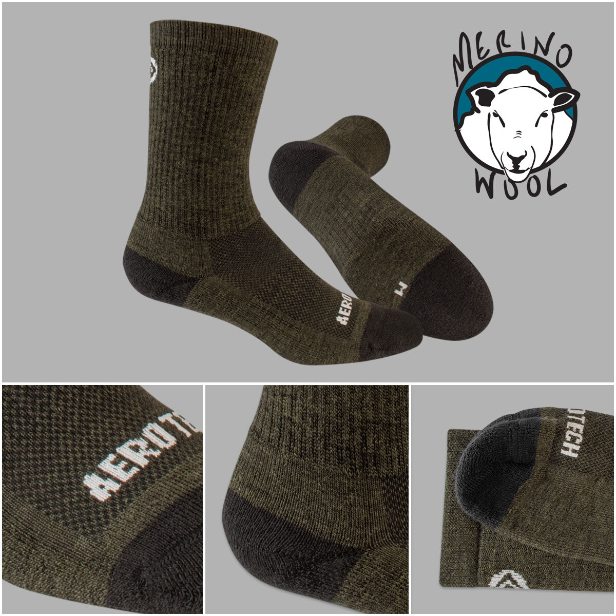 merino wool socks detail close ups