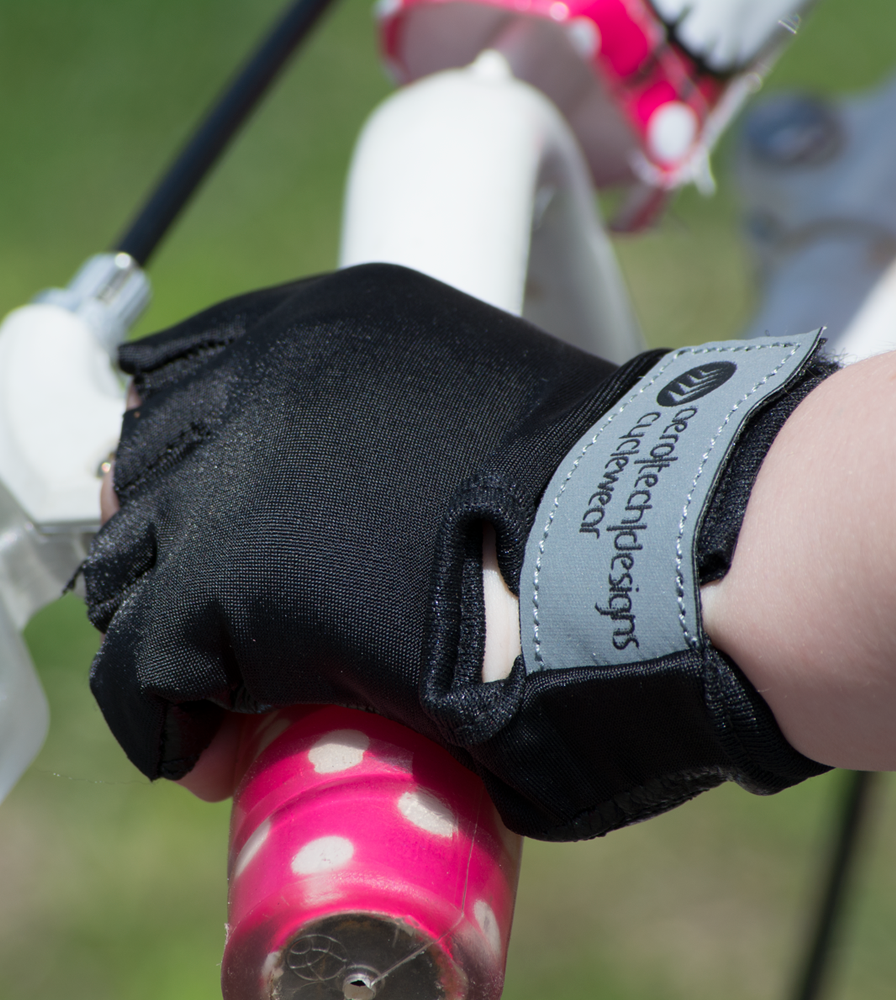 childrens bicycle gloves Children Cycling Gloves High Quality Padded Leather Palm for Comfort