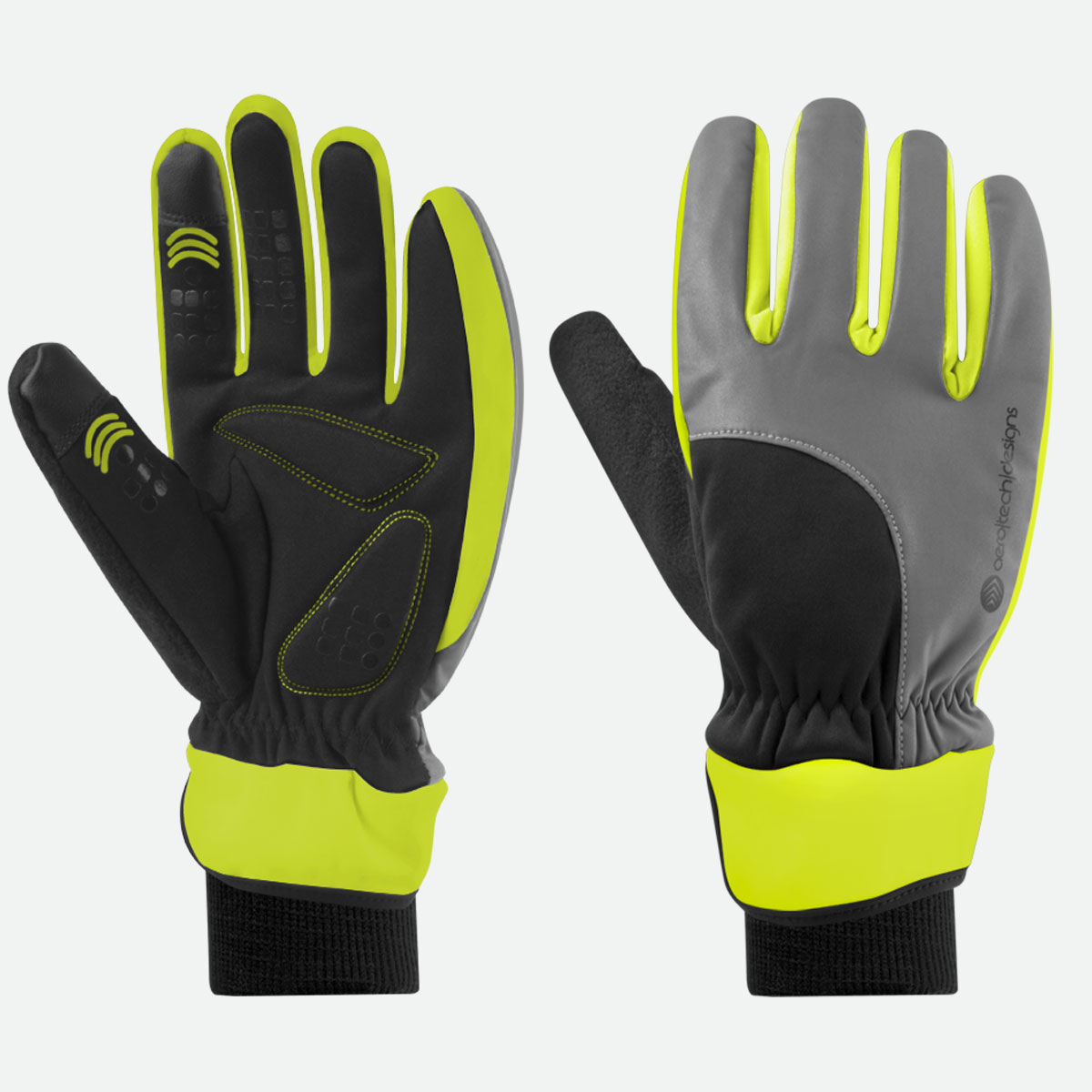 winter bicycling gloves AeroReflective Cycling Gloves