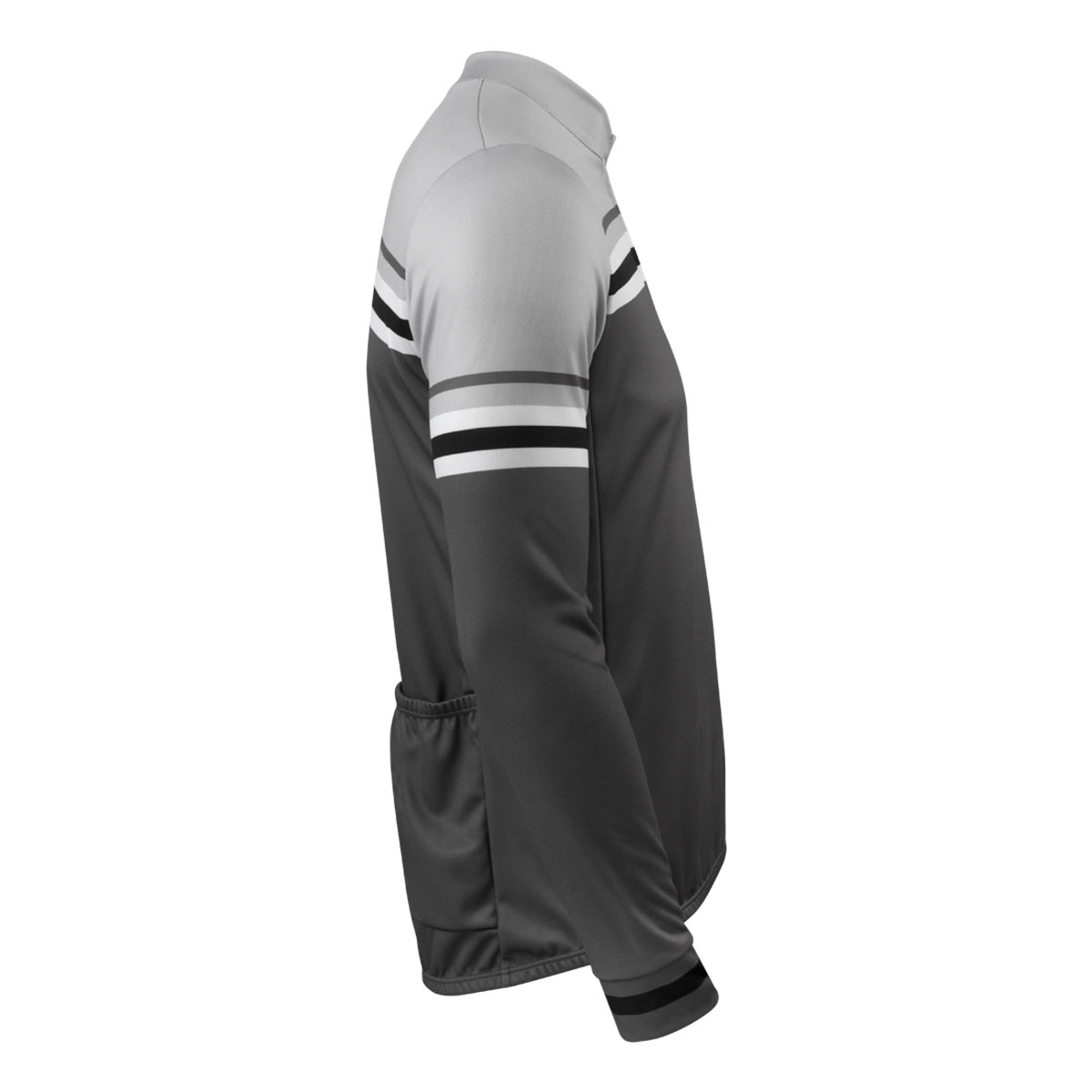 Tall Men's Alpine Long Sleeve Cycling Jersey | Heavyweight Thermal