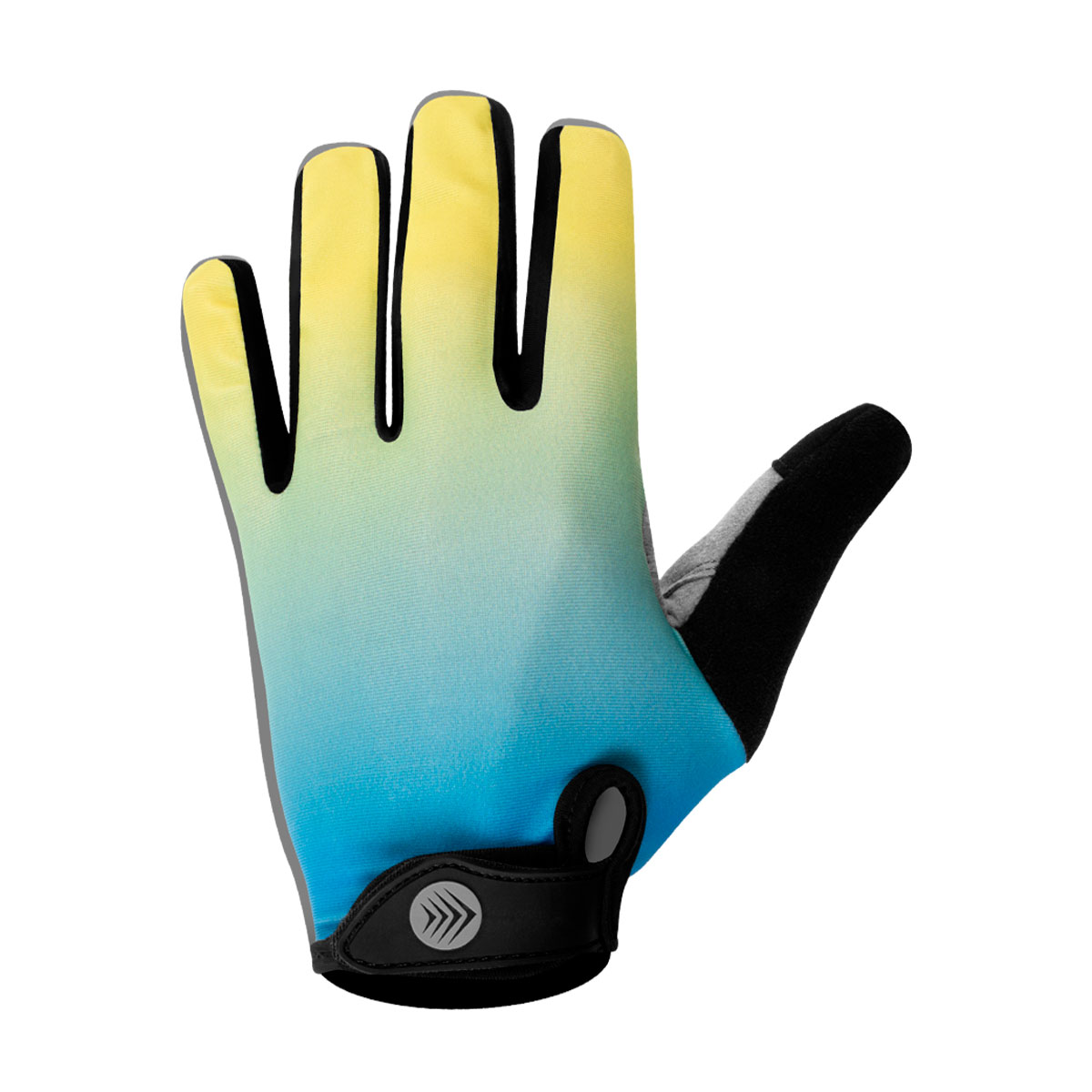bicycle gloves made in usa Fade Full Finger Cycling Gloves