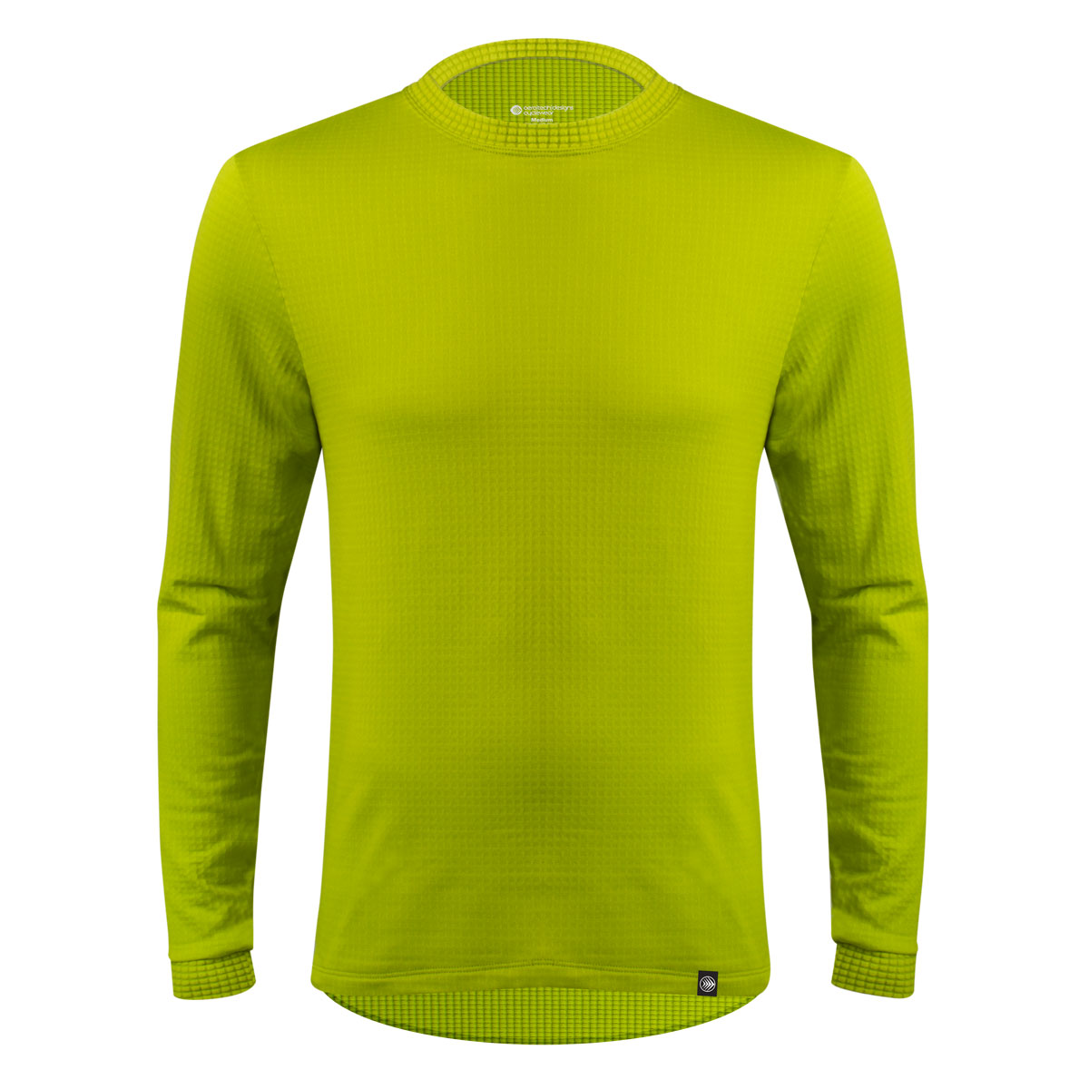 マ*ヤ様 ブリストルPOLARTEC POWER STRETCH HYBRID Men's PolarTec Power Grid Green Apple Long Sleeve Pullover