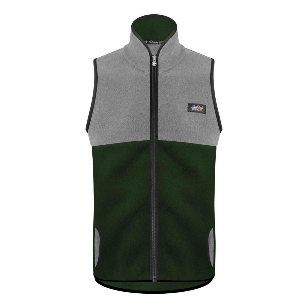【美品】BRIEFING MENS POLARTEC FLEECE VEST L Men's PolarTec Recycled Brush Fleece Zip-Up Vest | Six Functional