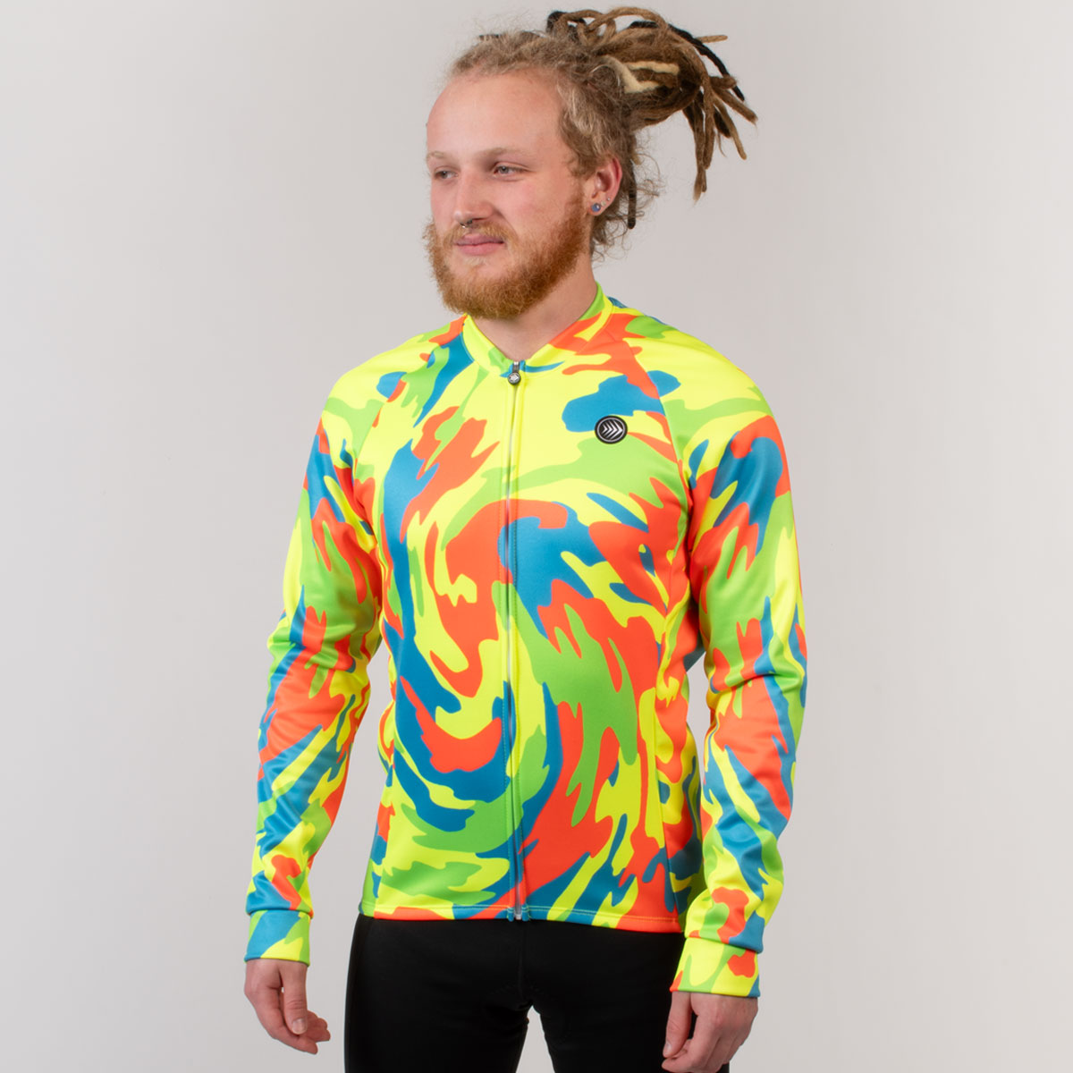 Men's Psyclone Wind Armor Fleece Jersey | High-Visibility