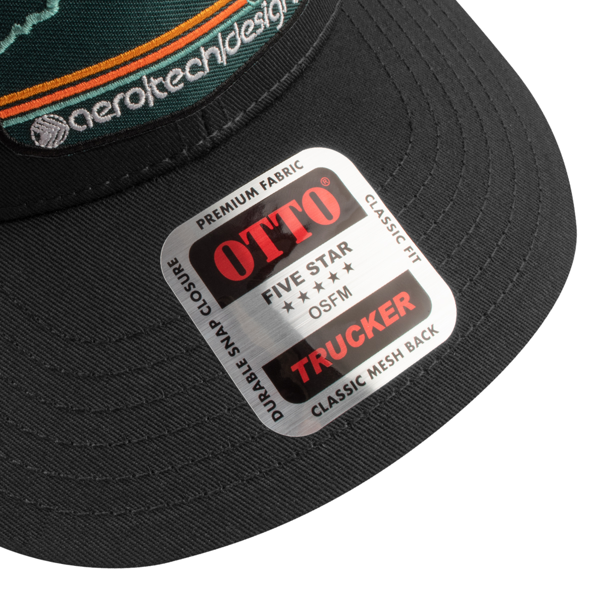 Cycling Trucker Hat - Retro Adventure Mesh Cap