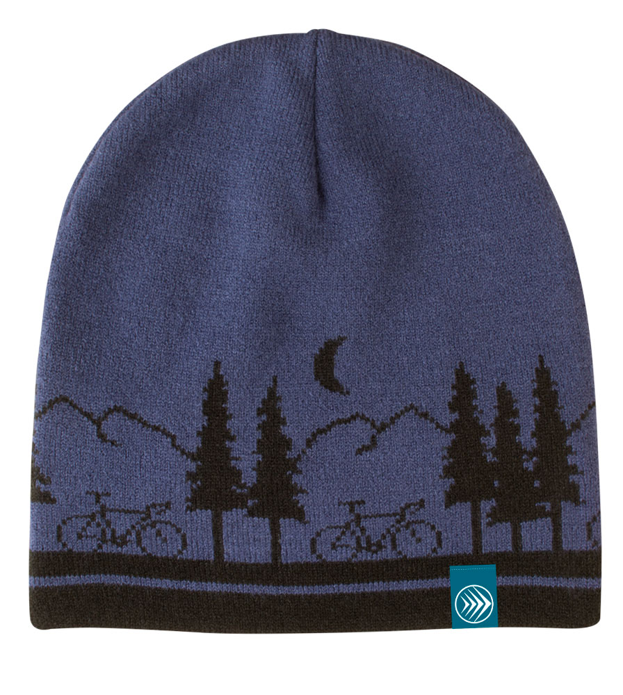 Purple Adventure Beanie Flat