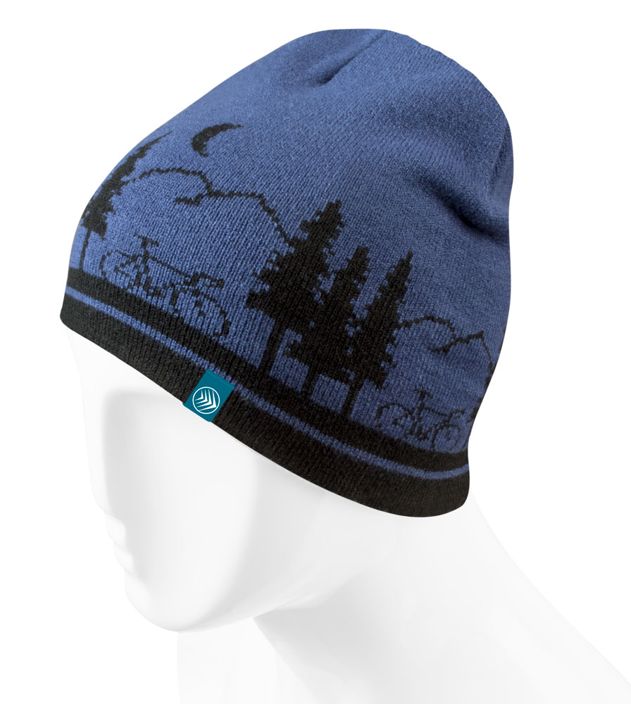 Purple Adventure Beanie Side View