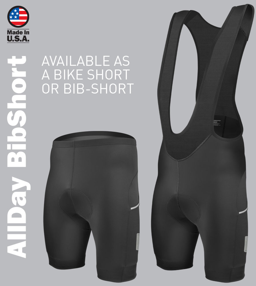 All Day Cycling Shorts and Bib-Shorts for Men
