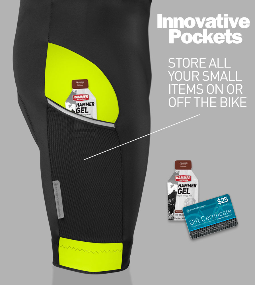 All Day Cycling Bib-Shorts for Men - High Quality Bibs with Innovative
