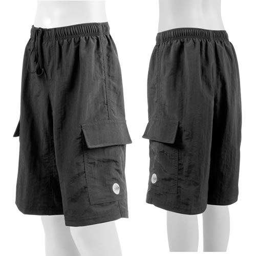 baggy bike shorts with padding