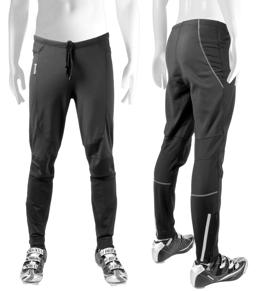  Mens Winter Running Tights Thermal Cycling Pants