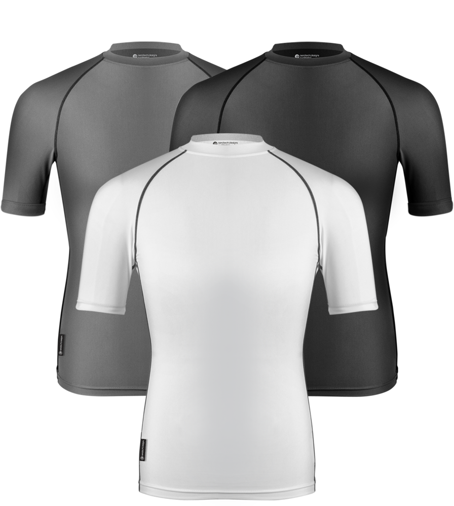 Compression Spandex Short Sleeve Base Layer Compression Spandex Short Sleeve Base Layer