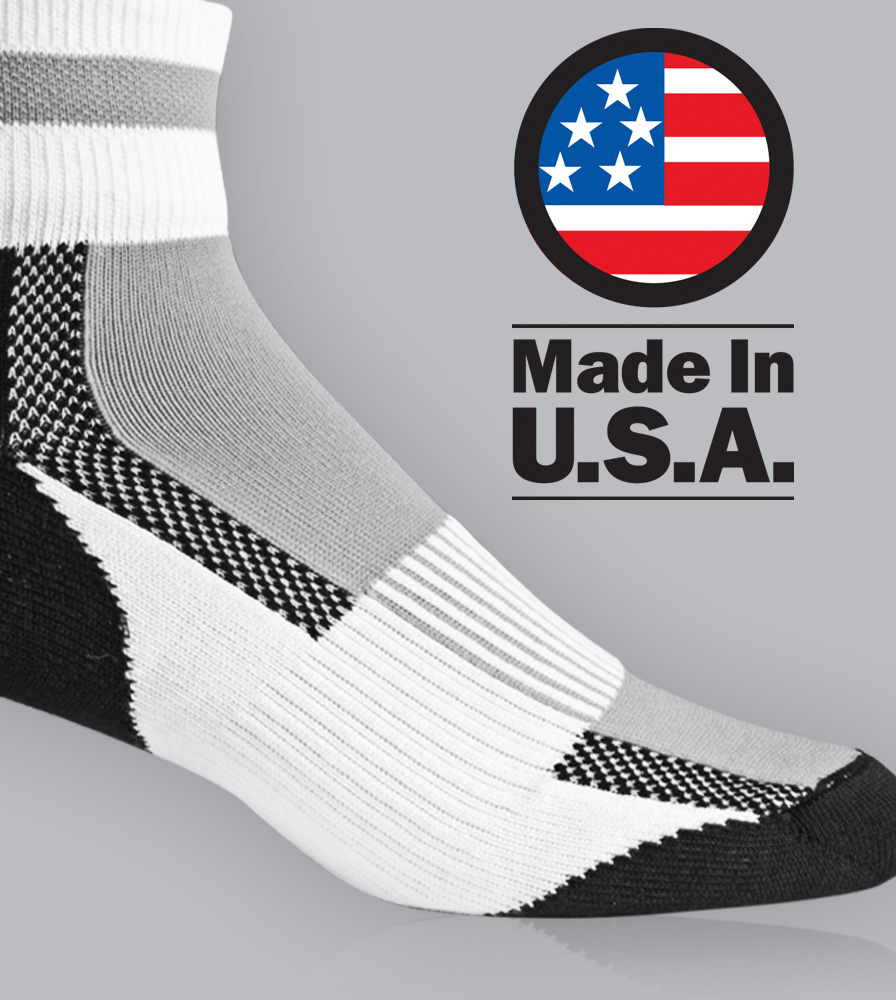 Made in the USA Cycling Sock