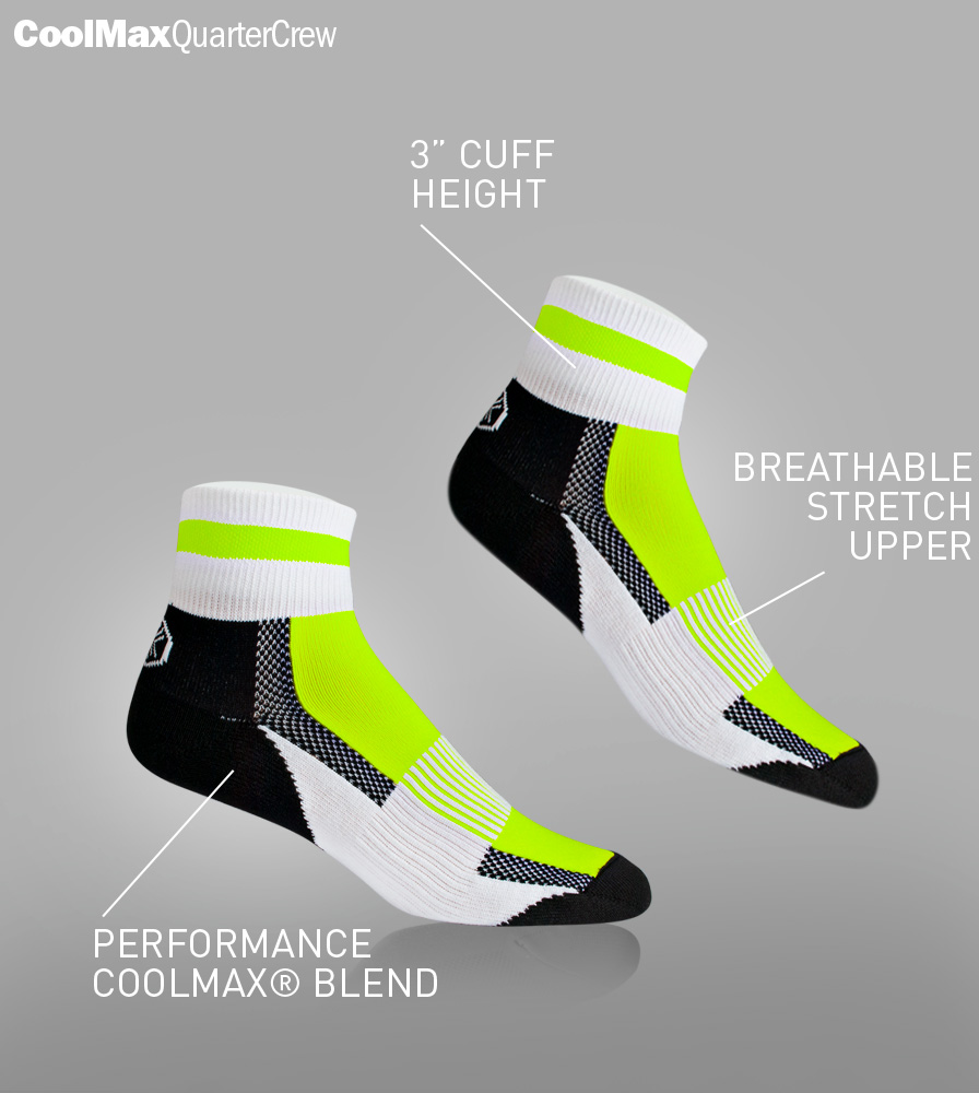 Coolmax Cycling Sock Features
