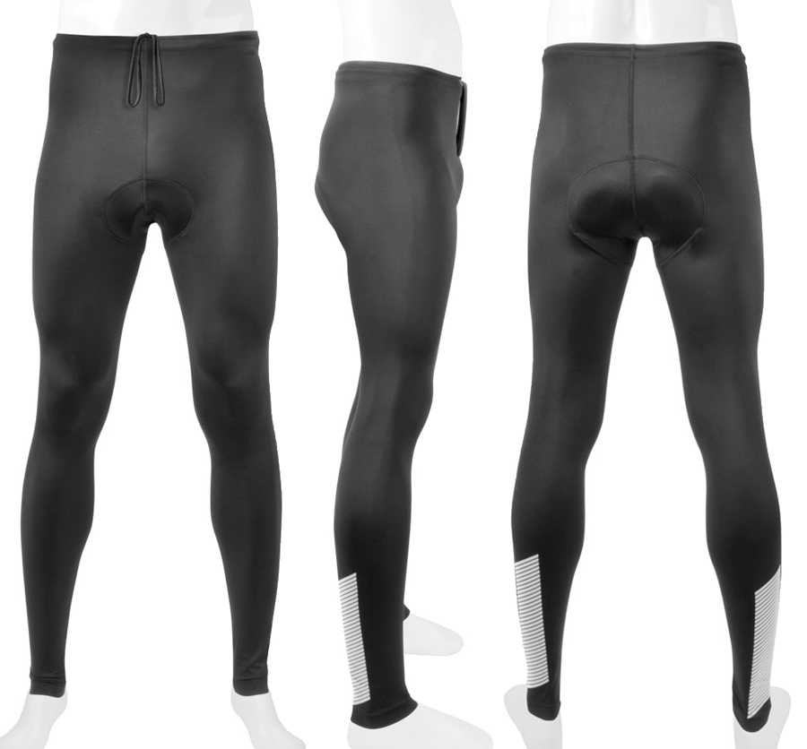 Men's 3M Scotchlite Reflective Spandex Slasher Elite Cycling Tights