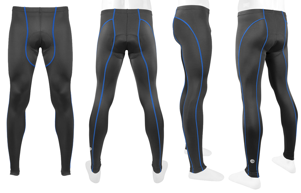 Aero Tech Men's Triumph Padded Cycling Tights - Made in USA