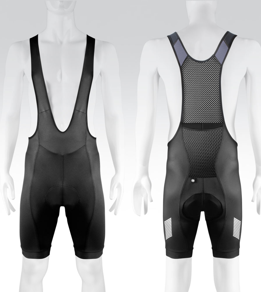 Men's Elite Black Cycling Bib-Shorts