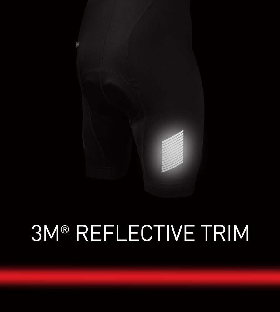 Men's Elite Bib-Short 3M Reflective Trim