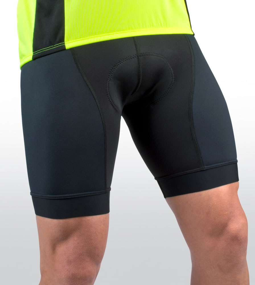 Modeled Elite Black Cycling Bib-Shorts