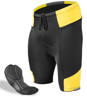 designer cycling shorts