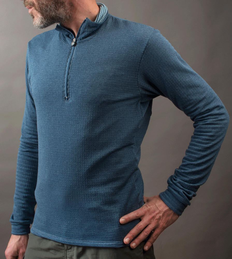 Animated Long Sleeve Hemisphere Jersey Men's Hemisphere Power Grid Long Sleeve Jersey Animated