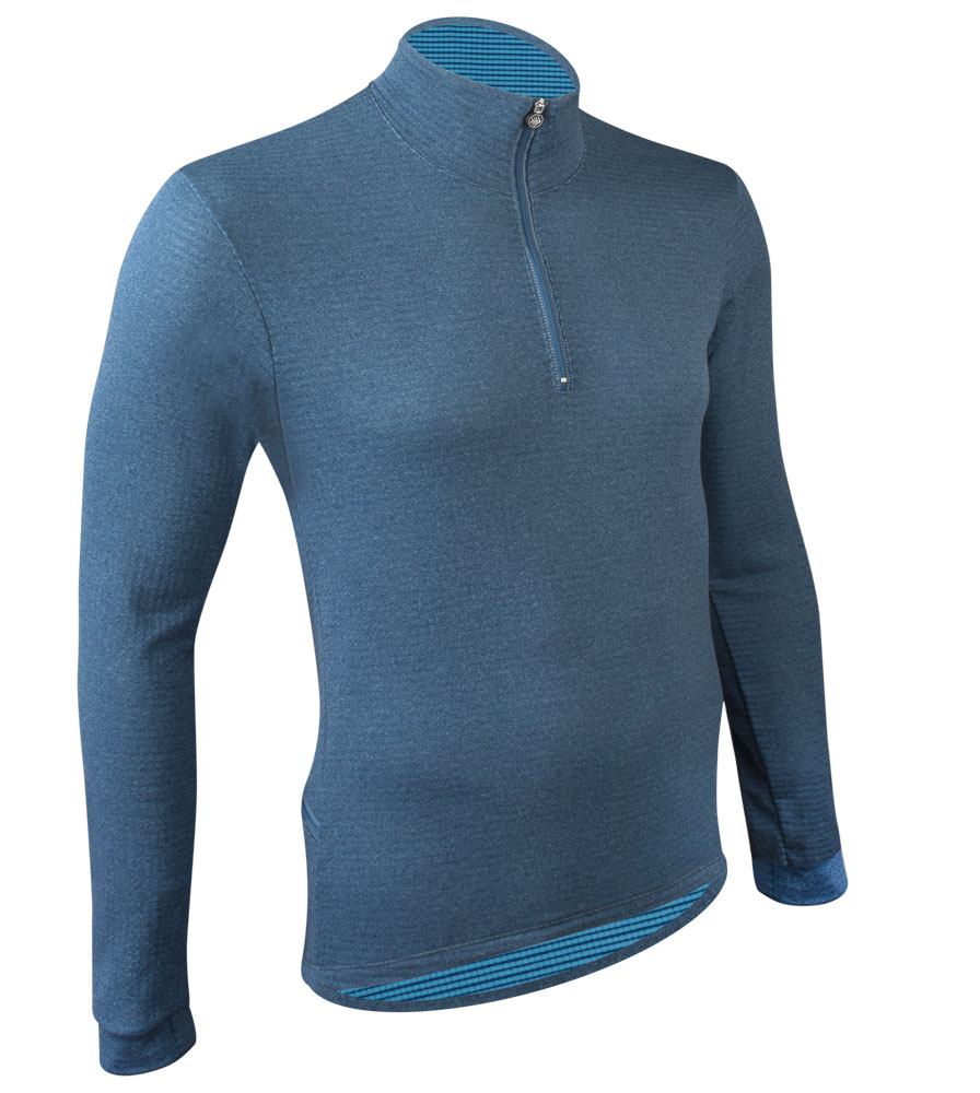 Men's Hemisphere Power Grid Long Sleeve Jersey Off Front View