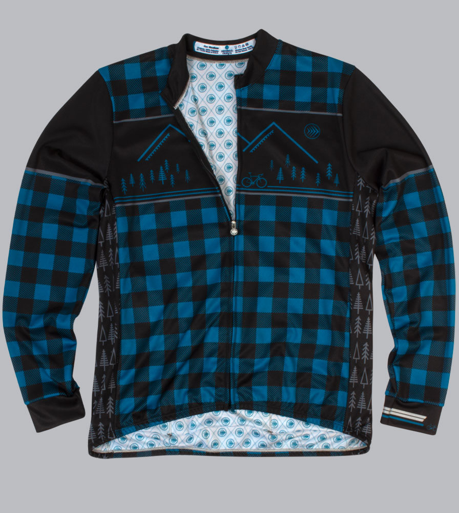 Lumberjack Bike Jersey Flat Front View