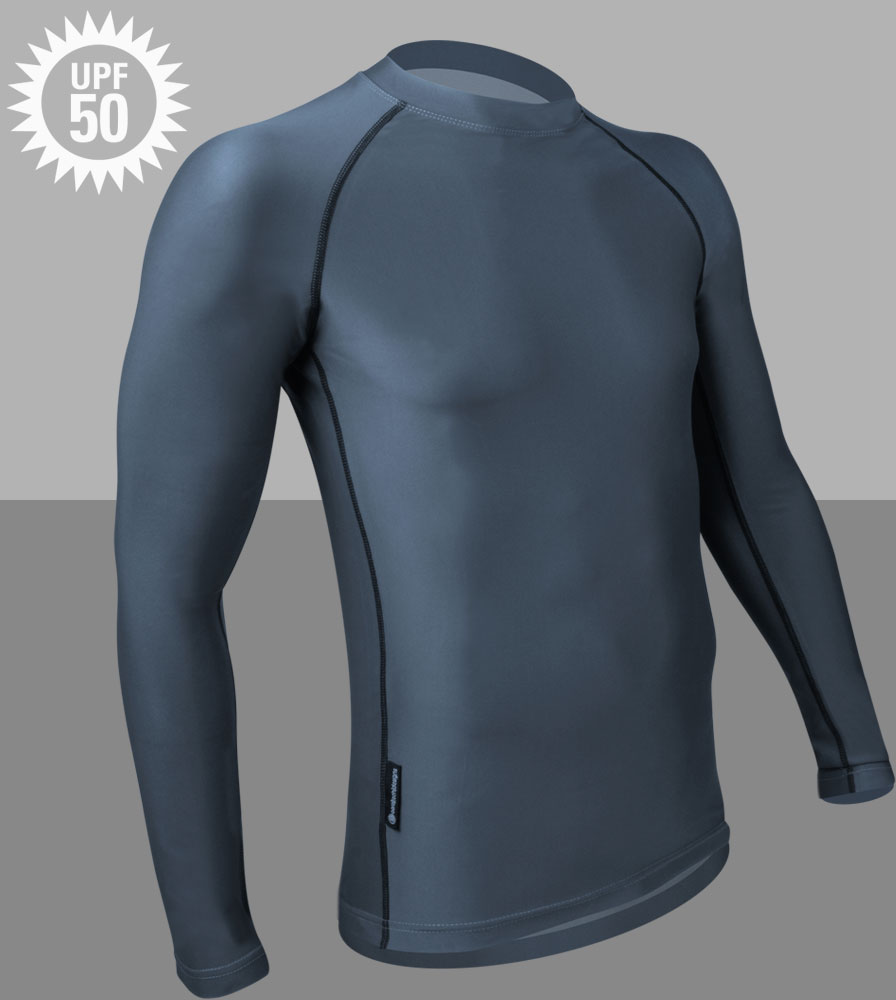 Mens Compression Shirts Long Sleeve Rashguard Crossfit 3D