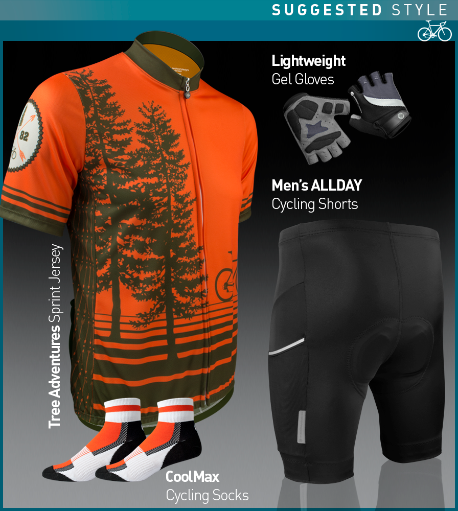 trees bike apparel