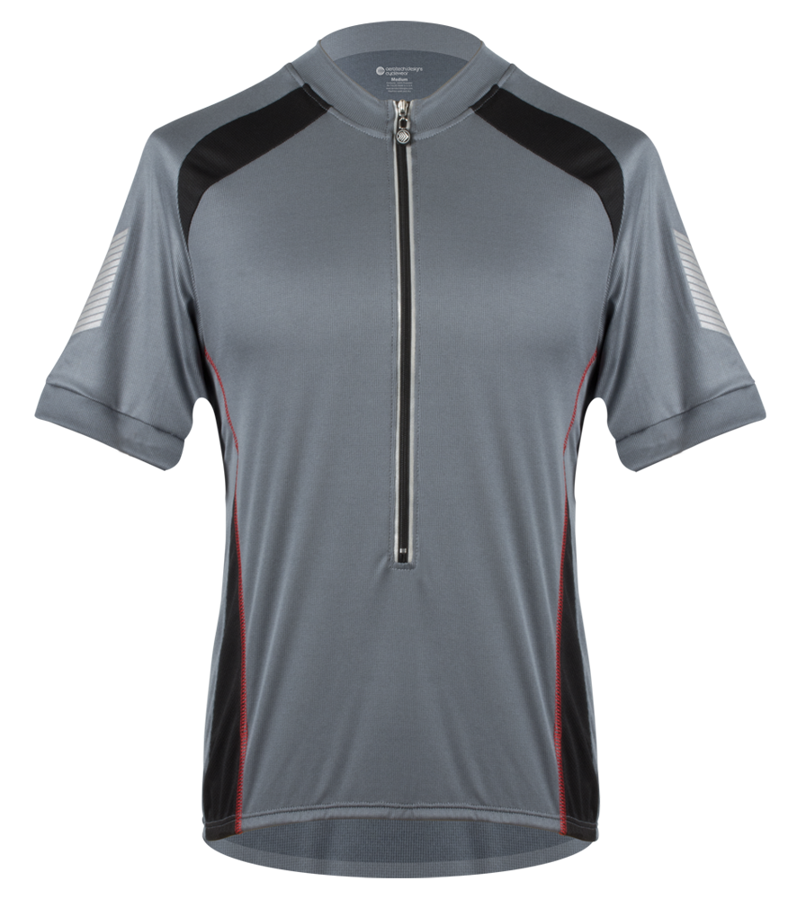 Men's Elite CoolMax Jersey in Charcoal Men's Elite CoolMax Jersey in Charcoal