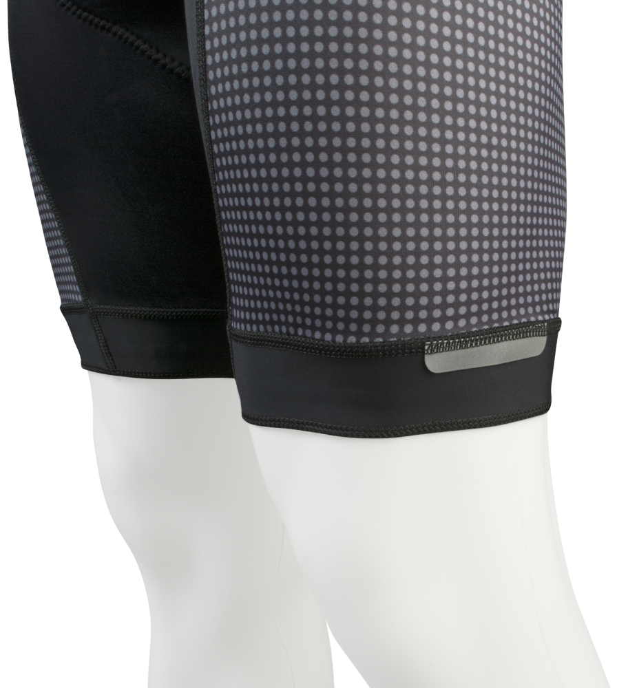 Men's Premiere Modern Design Bib Shorts Printed Padded Cycling Bibs