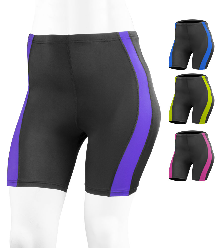 compression bike shorts women's