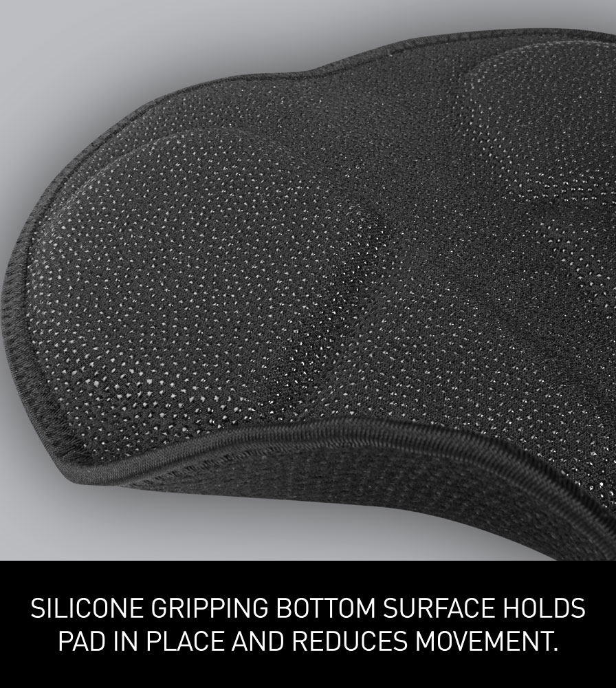 Removable Chamois Pad Silicone Gripping Surface Information