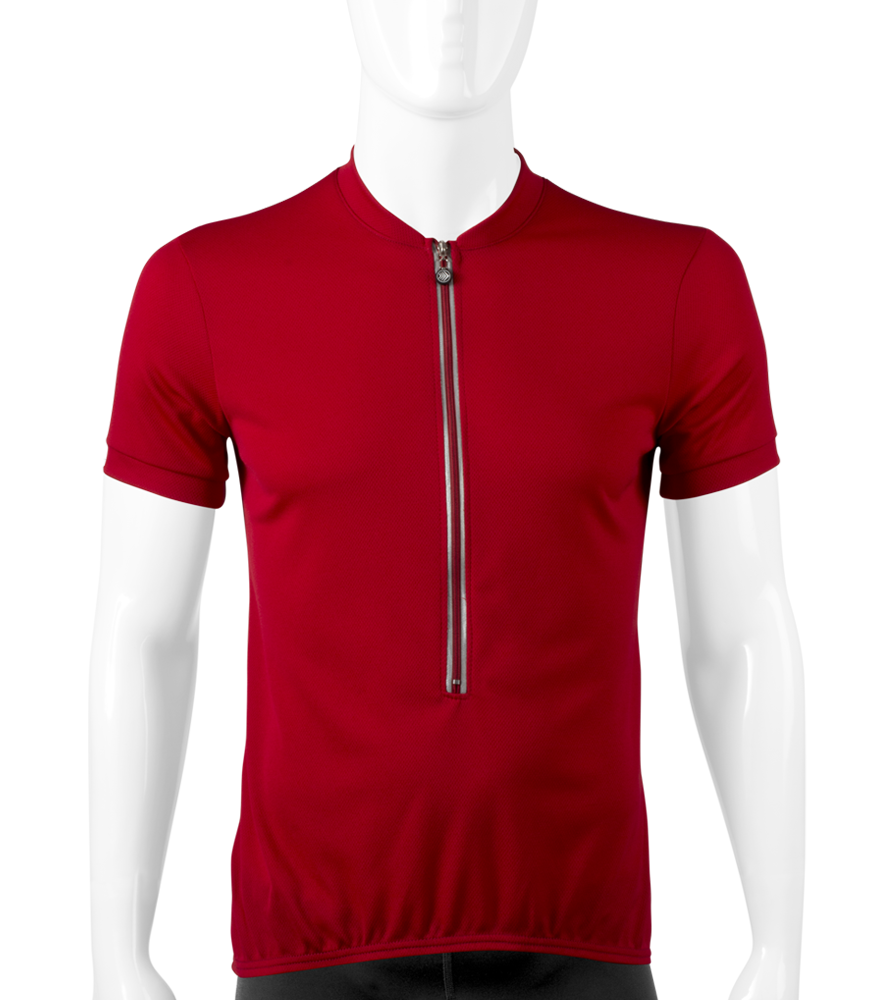 Men's Tall Bike Jersey in Red