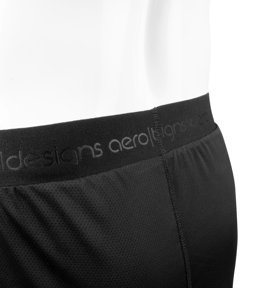 Tech Mesh Cycling Gym Shorts Waistband Detail