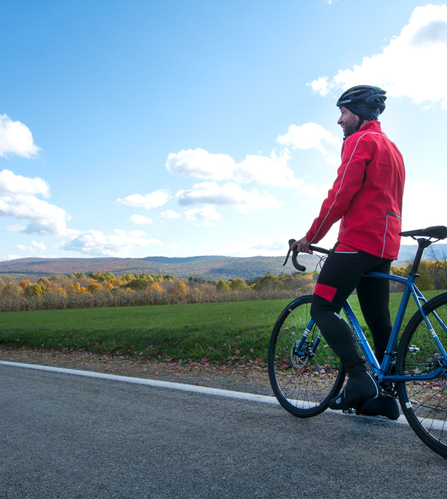 Red USA Softshell Jacket Locational