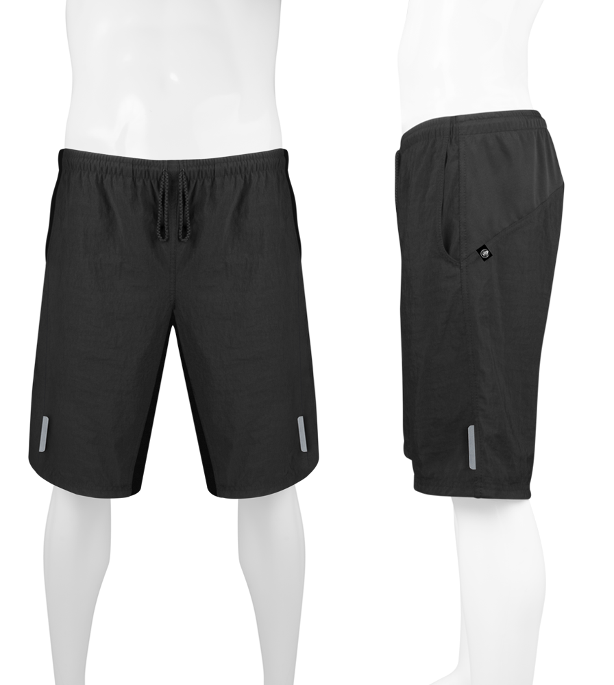 black mtb shorts