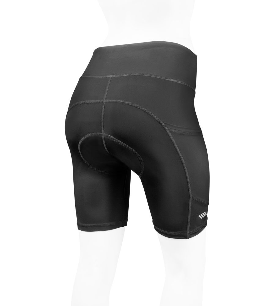 SKYSPER Cycling Underwear Women 3D Gel Padded Cycle Pants Ladies Breathable  Comfortable Bicycle Shorts Black