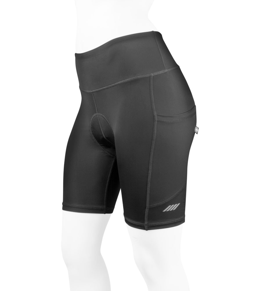 Buy Padded Bike Shorts Women, 3/4, Long Tights, 3D