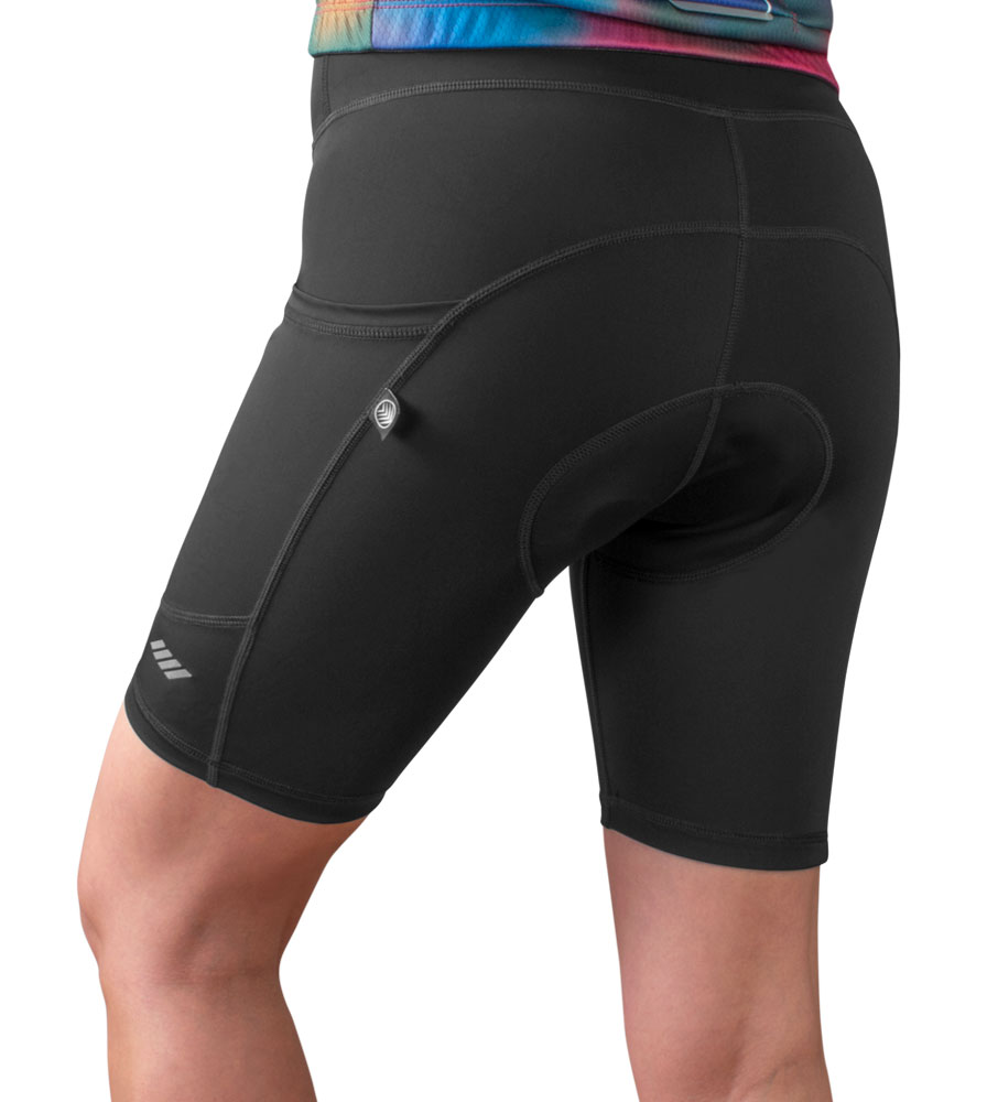  NOOYME Women Bike Underwear Gel 3D Padded Printed