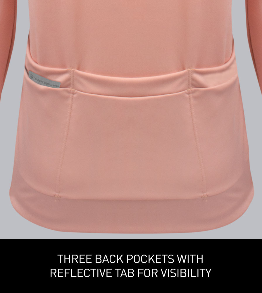 Three Rear Storage Pockets and Reflective Tab